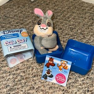 NEW THUMPER DISNEY CUTIE CUFF FAVORITES COLLECTION OPENED BUT NEW & COMPLETE